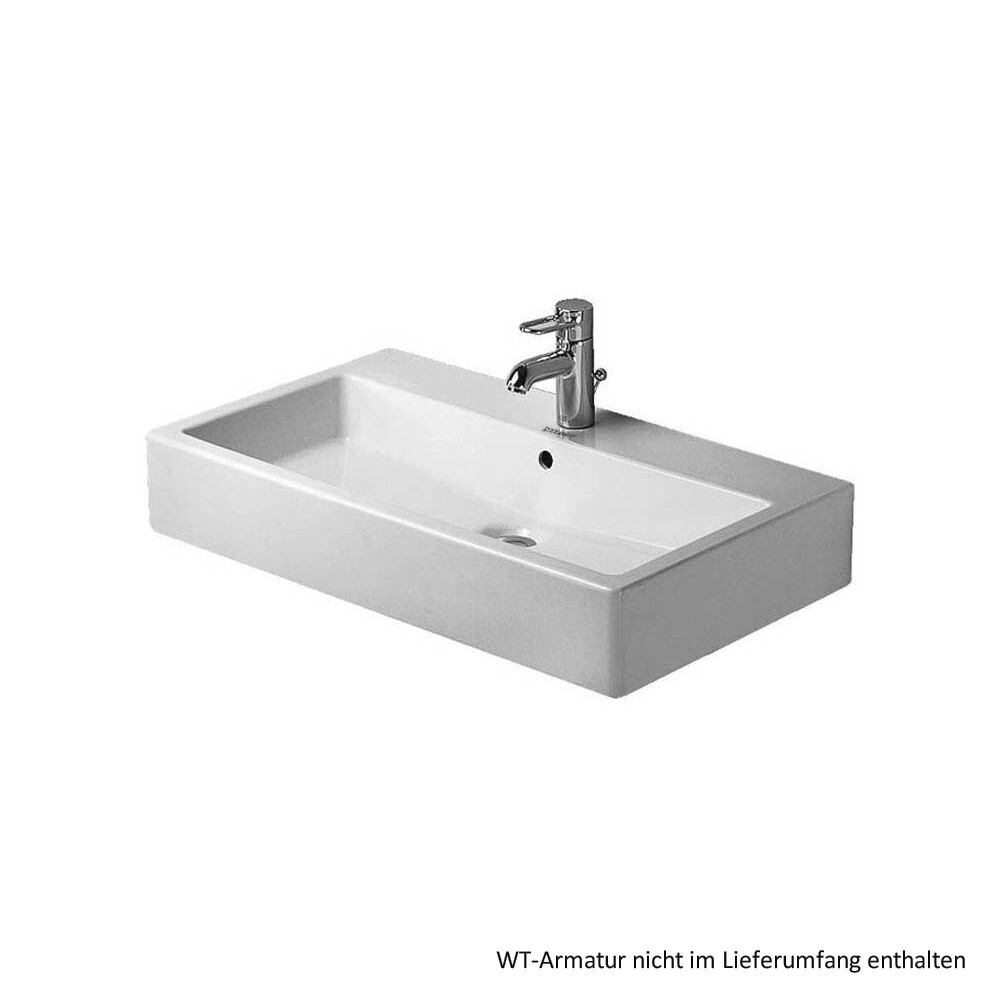 Duravit Vero Waschtisch 800 x 470 mm, weiss, 0454800000