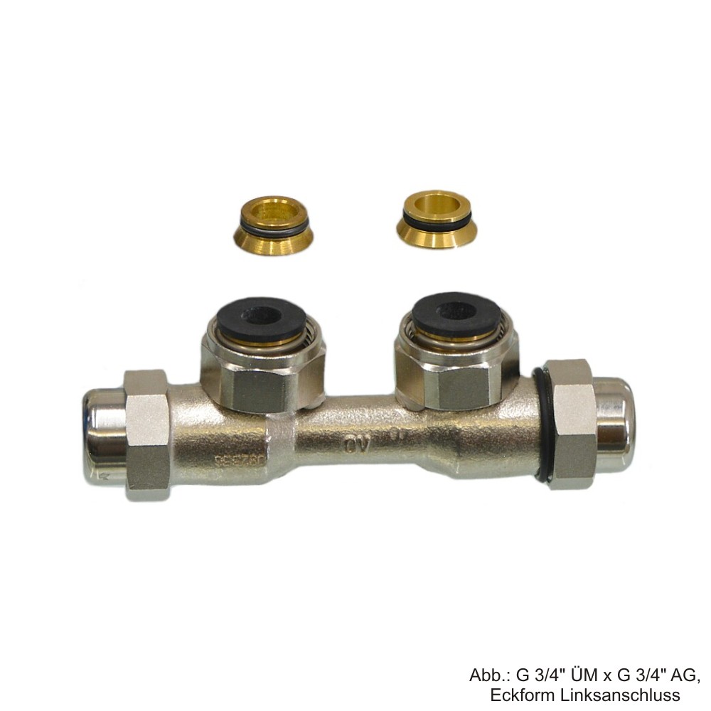 Oventrop Multiflex FQ Verschraubg.,3/4"ÜMx3/4"AG,Eck Linksanschl.,1015804