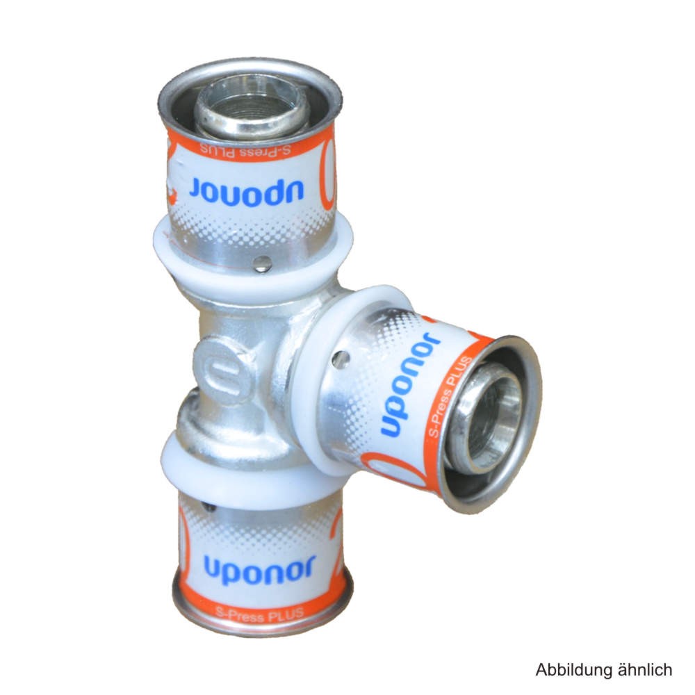 Uponor S-Press PLUS MLC T-Stück reduziert 20 x 16 x 20mm