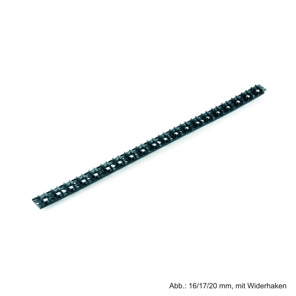 Rehau Raufix-Schiene 16/17/20 mm, mit Widerhaken