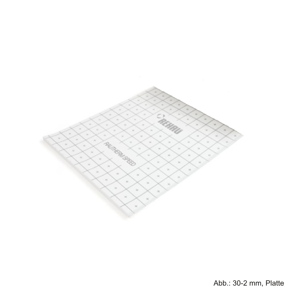 REHAU Tackerplatte 30-2 mm, EPS 040 DES sg, 5,0 kN/m2, Faltplatte/12 m²