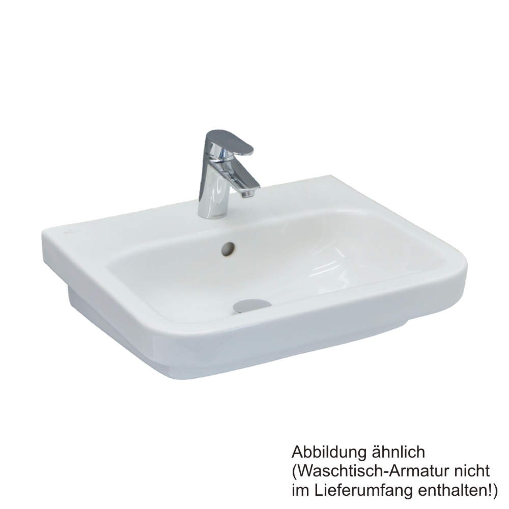Villeroy & Boch Architectura Waschtisch 550 x 470 mm, weiß Ceramicplus, 418855R1