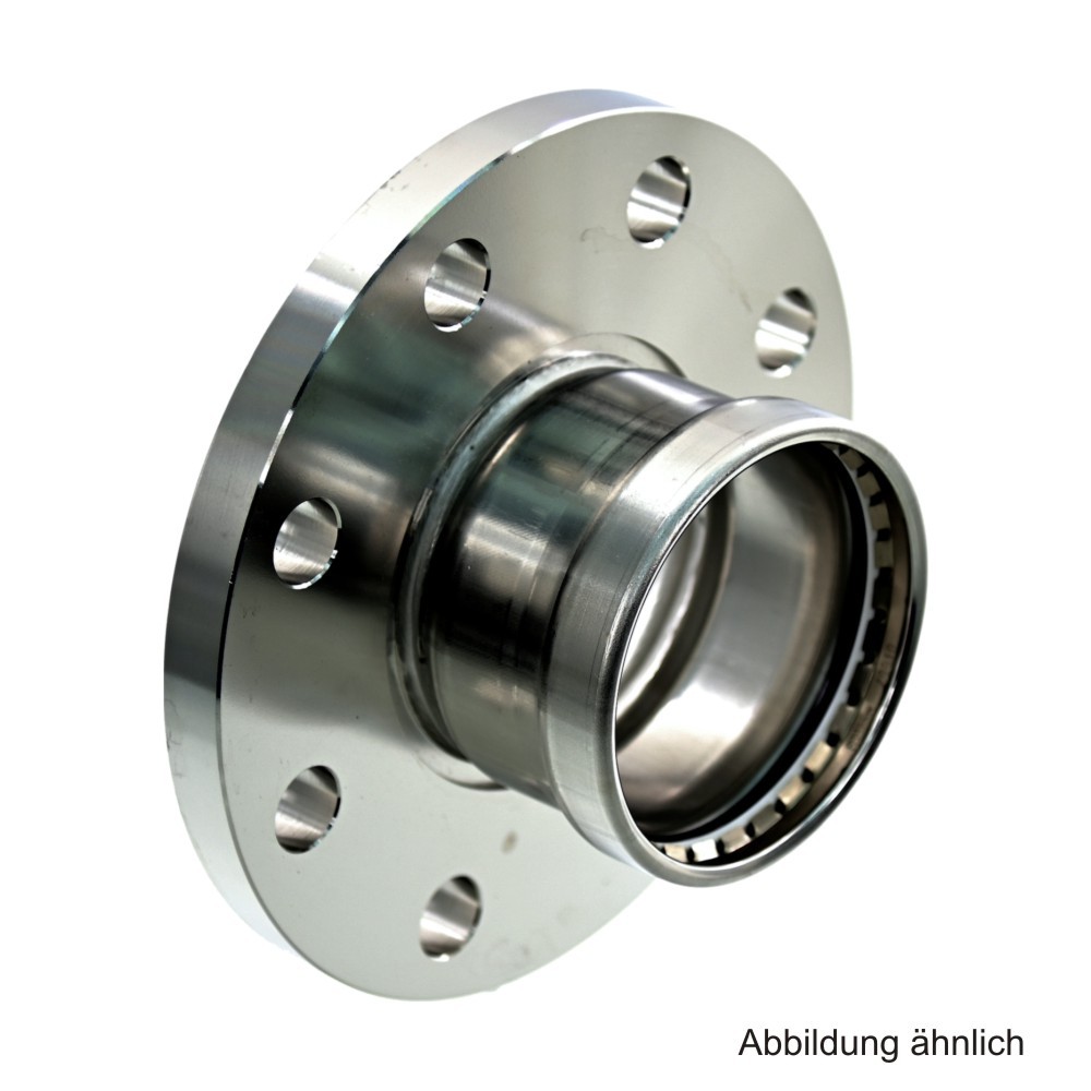 Viega Sanpress Inox XL-Flanschübergang, SC-Contur, Mod. 2359XL, DN 65, 76,1 mm