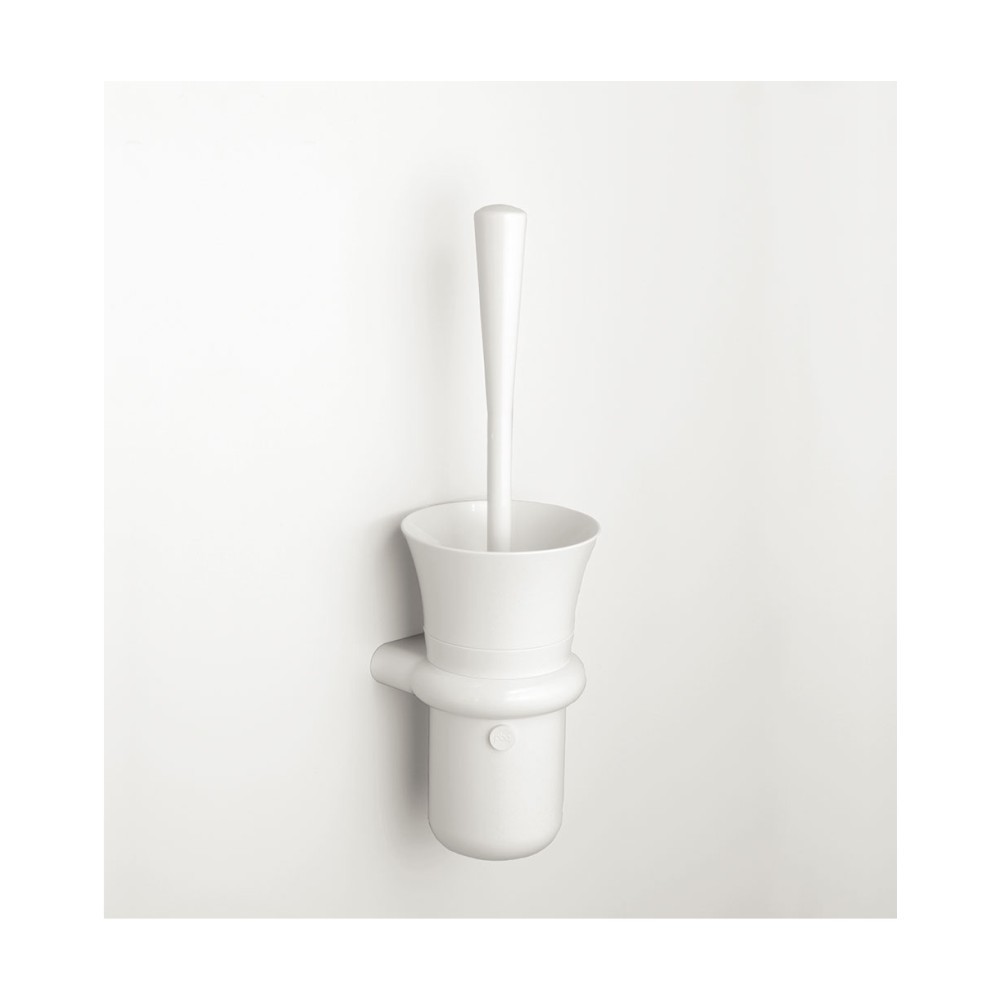 pba 400-NY WC-Bürstengarnitur, A=380 mm, Dm=80 mm, weiss Nylon, 4CN486000C01