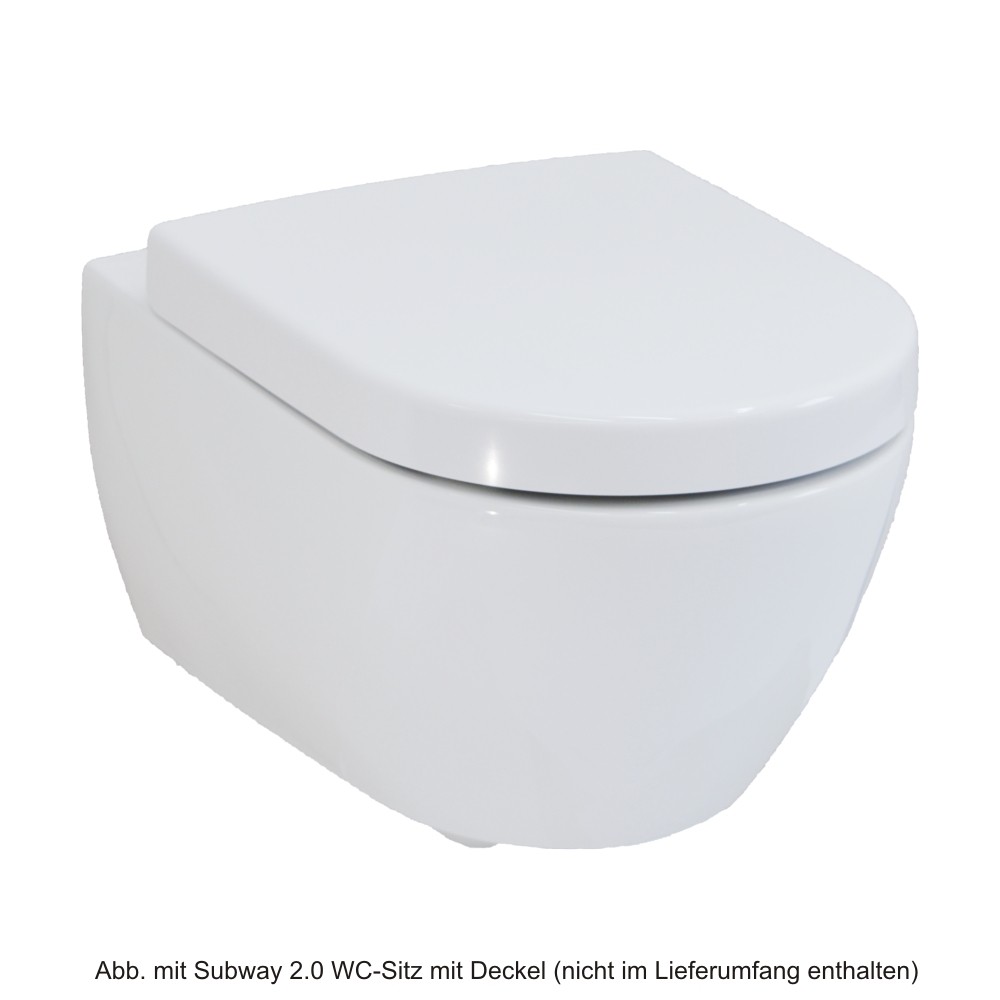 Villeroy & Boch Subway 2.0 Wand-Tiefspül-WC, spülrandlos, weiß Ceramicplus
