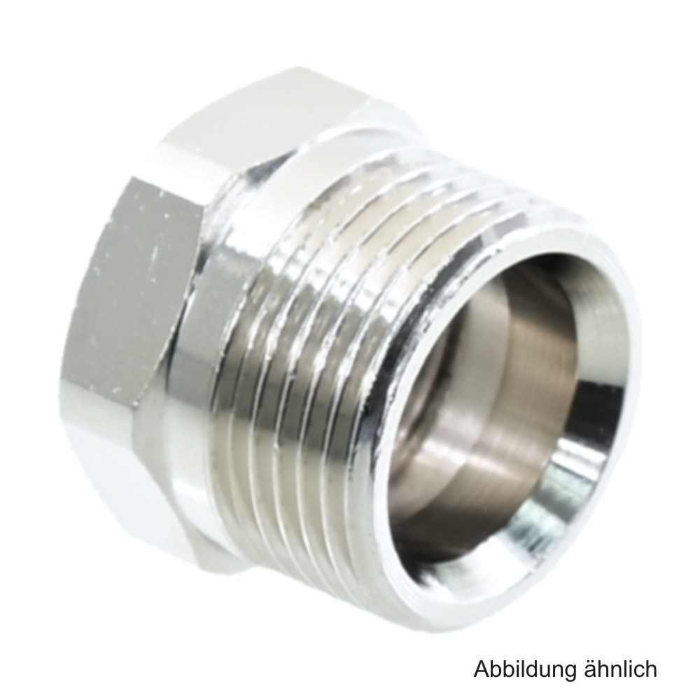 Geberit Übergang Eurokonus, mit Innengewinde 3/4" x M22 x 1,5 mm, vernickelt