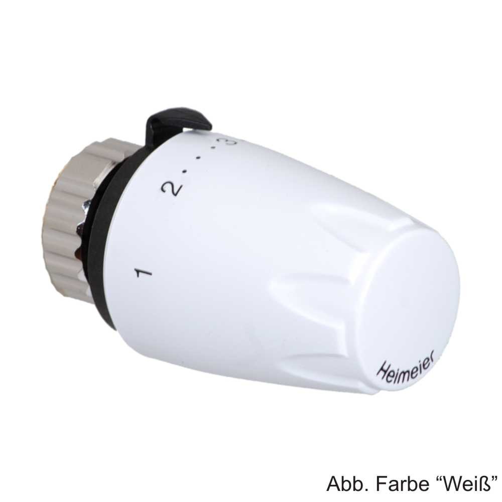 HEIMEIER Thermostat-Kopf DX, mit eingebautem Fühler, weiß RAL 9016, 670000500