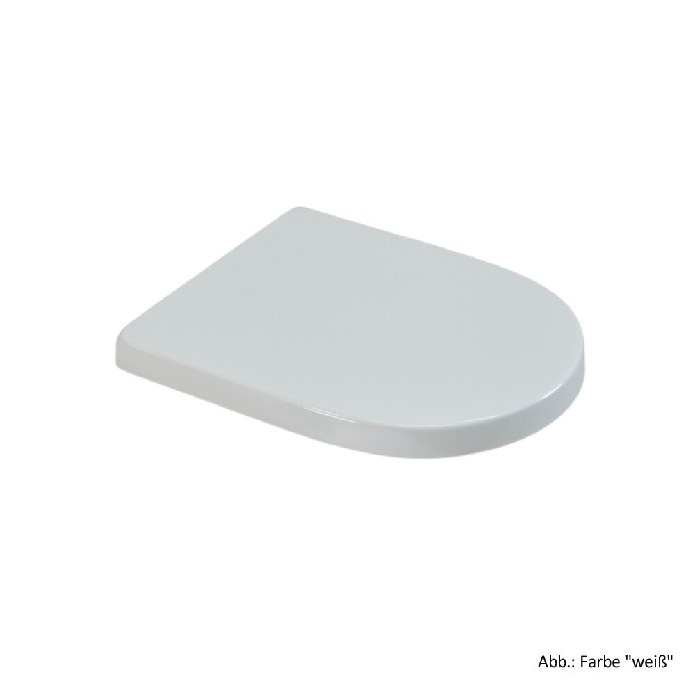 Villeroy & Boch O.novo WC-Sitz mit Deckel, Scharniere aus Edelstahl, weiß