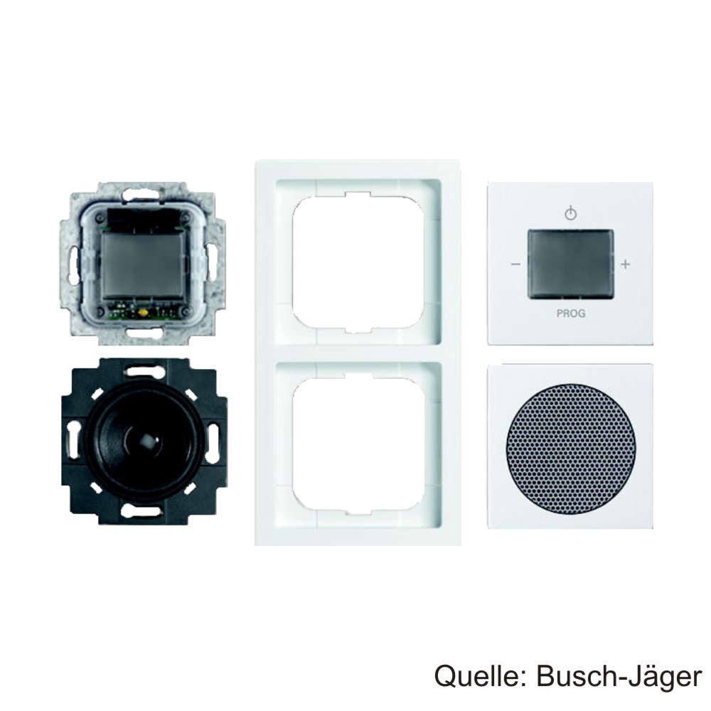 Busch-Jäger UP-Digital-Radio Komplett-Set 8220-84