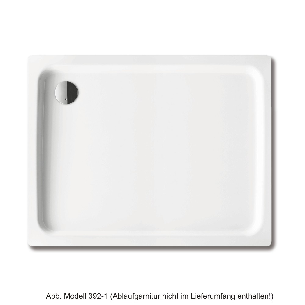 Kaldewei Duschwanne DUSCHPLAN 546-2 inkl. Styroporträger,800x1000x65mm,alpinweiß