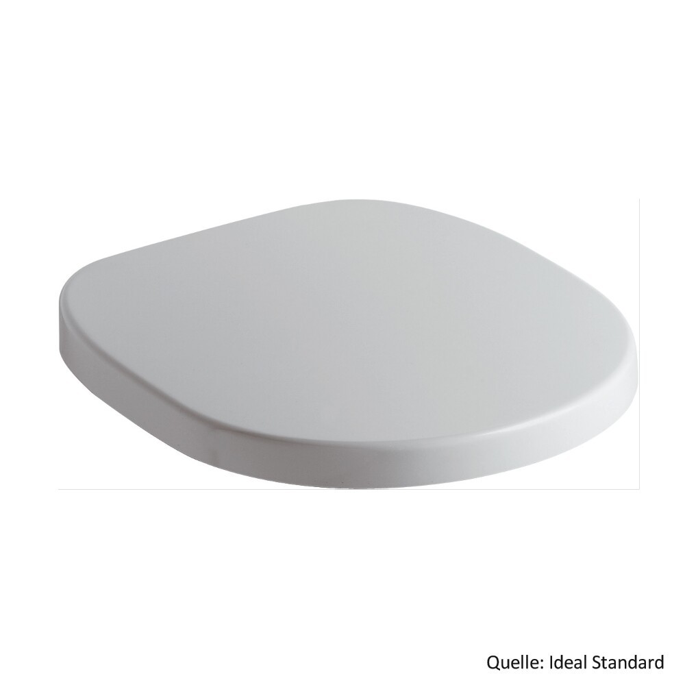 Ideal Standard Connect WC-Sitz mit Deckel, Scharniere Kunststoff, weiss, E712801