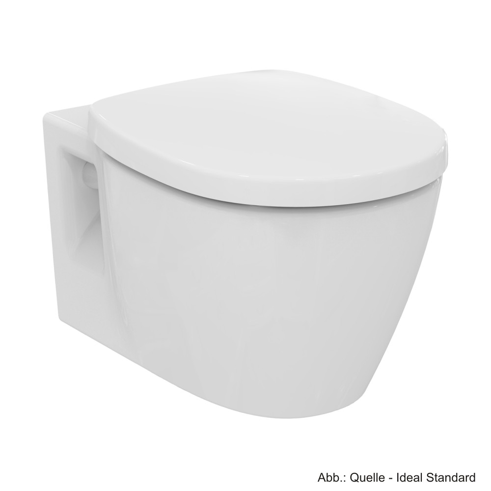 Ideal Standard Connect Wand-Tiefspül-WC ohne Spülrand, weiss, E817401