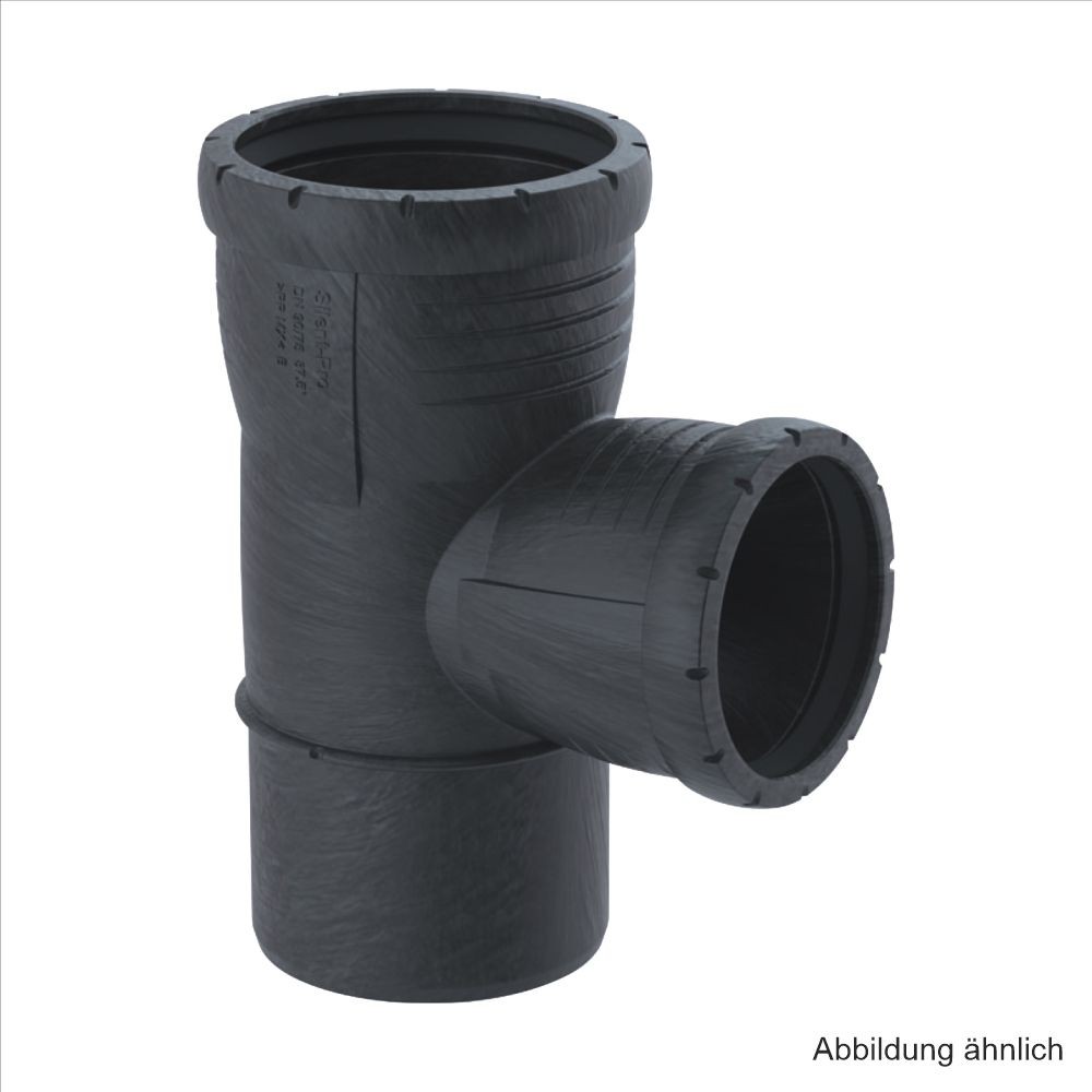 Geberit Silent-Pro Abzweig mit Muffen, DN 90-50-87,5°