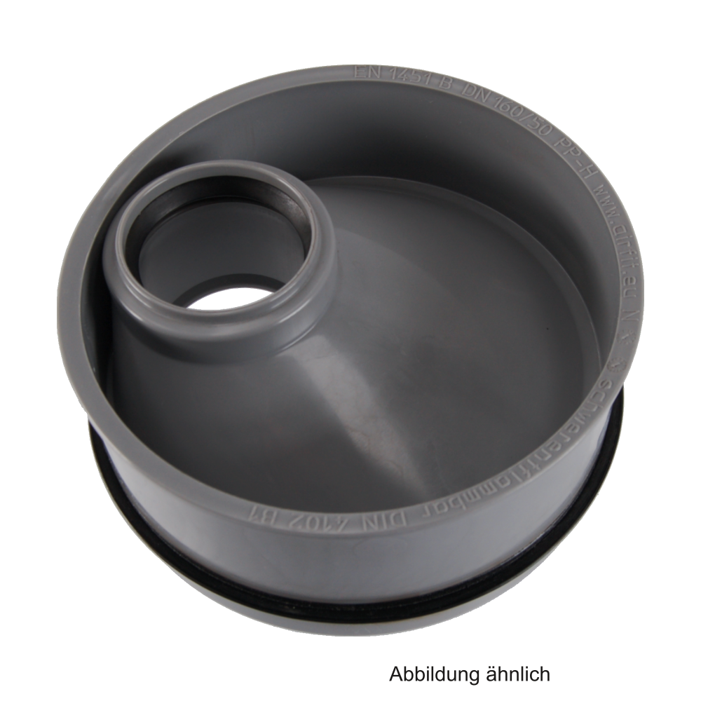 HT-Abwasserinnenreduzierstück DN 160 x 50