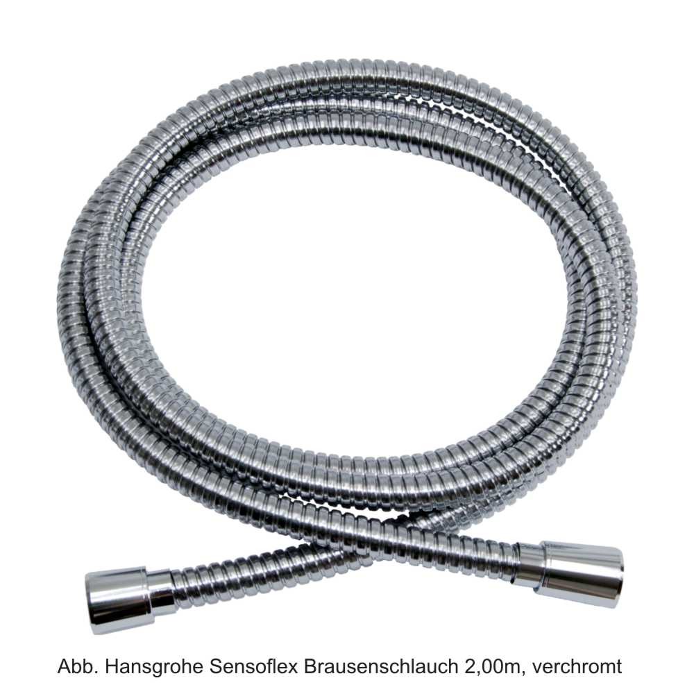 Hansgrohe Sensoflex Metall Brausenschlauch 1,60m, verchromt, 28136000