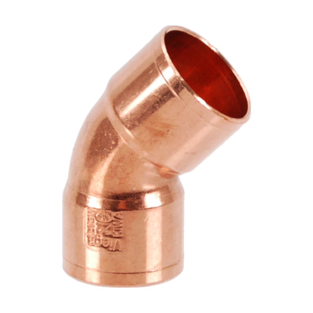 Lötfitting Bogen 45° I-I, Serie 5041, 35 mm