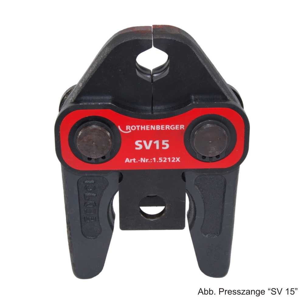 Rothenberger Pressbacke Standard System SV 15, 015212X