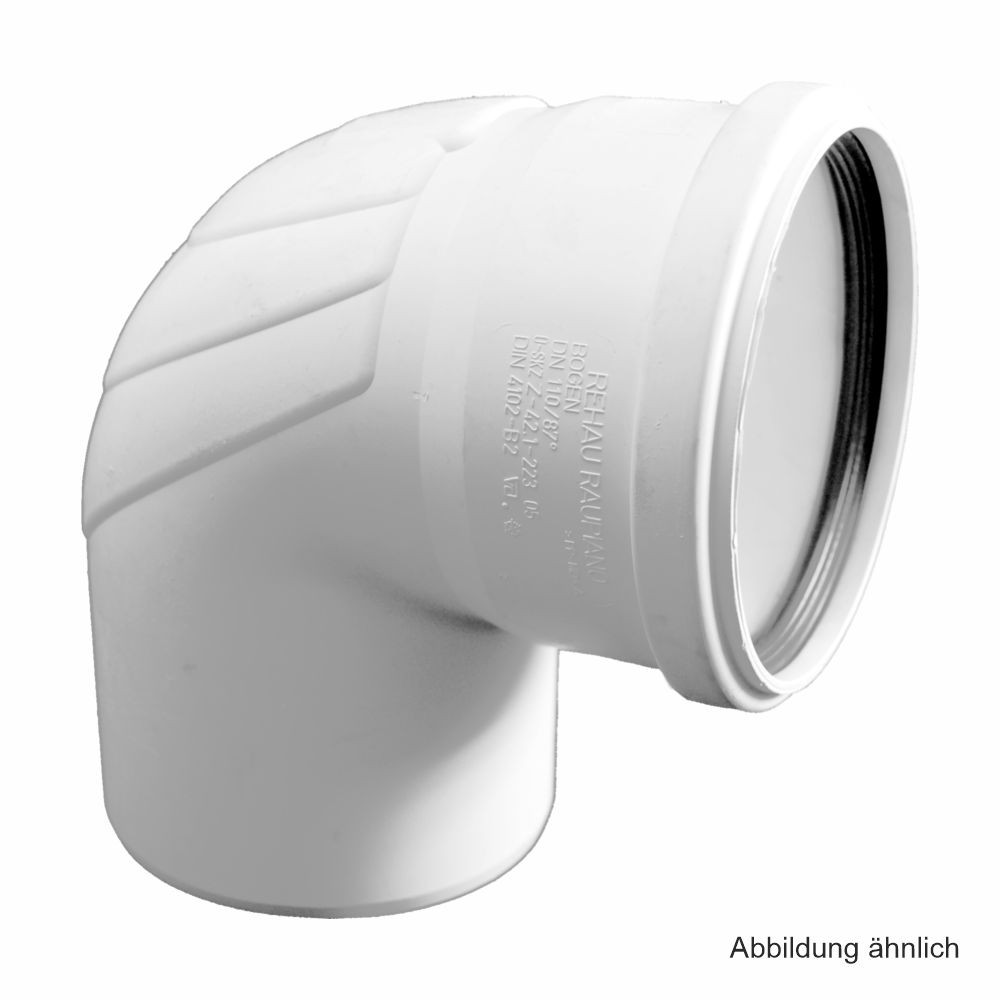 Rehau Schalldämmender Raupiano Plus Bogen DN 200-87°