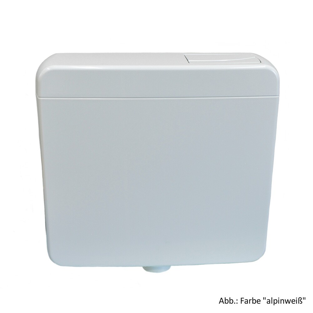 WC-Spülkasten 928/2V tiefhängend mit 2-Mengen-Spülung, alpinweiß