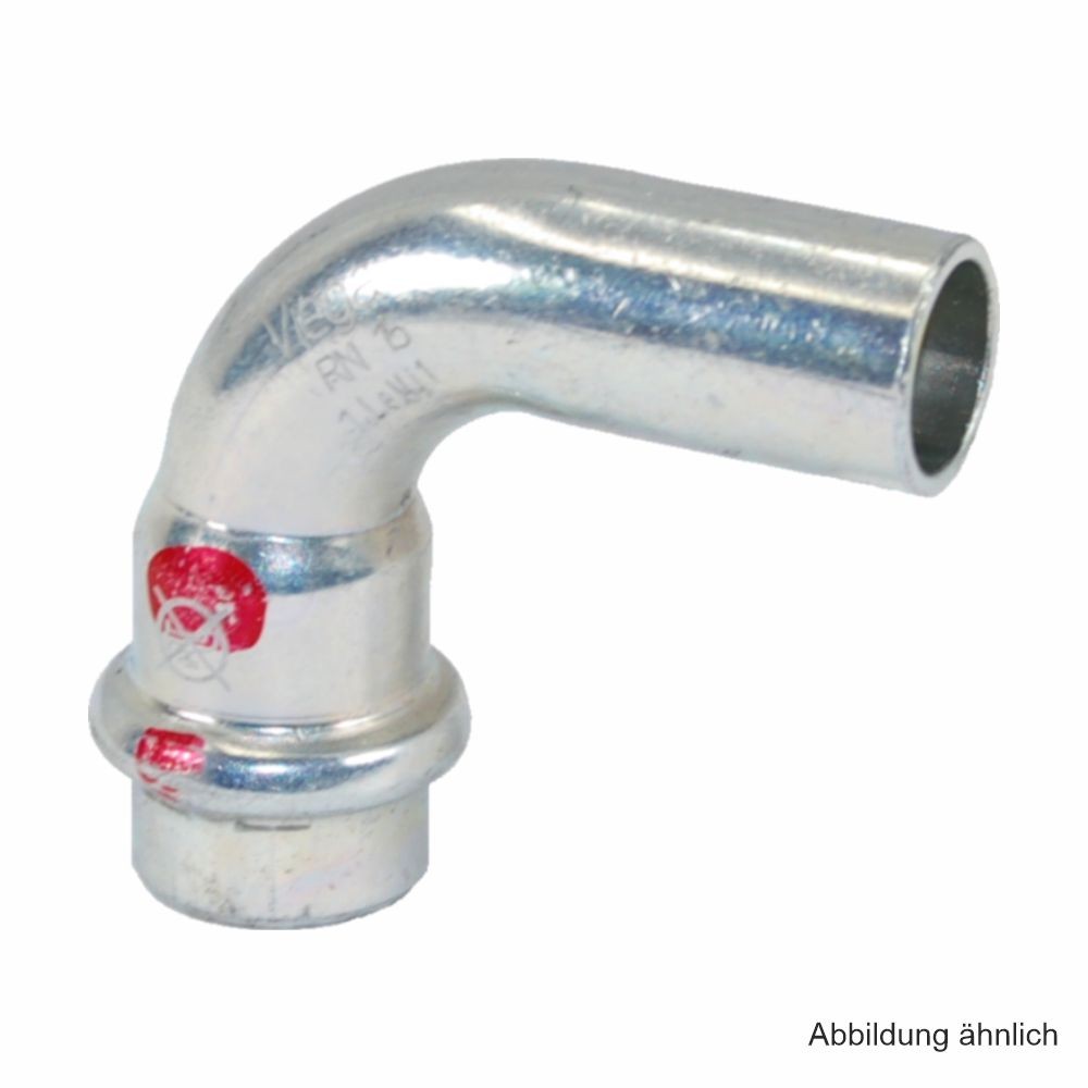 Viega Prestabo XL-Bogen 90° I-A, Modell 1116.1XL, 108 mm