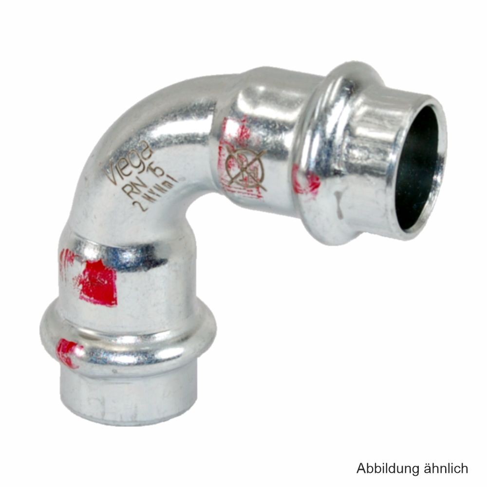 Viega Prestabo XL-Bogen 90° I-I, Modell 1116XL, 108 mm