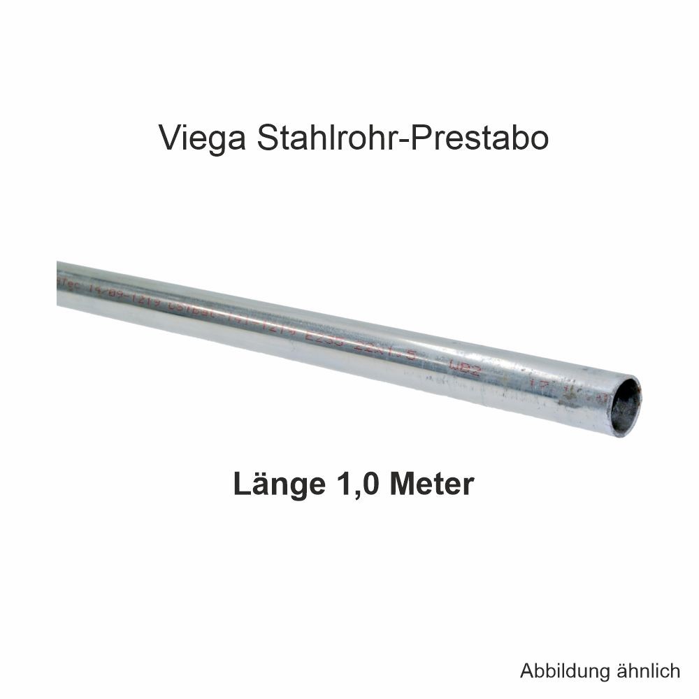 Viega Prestabo Leitungsrohr, 1,00 m Stange, 22 x 1,5 mm