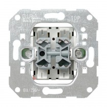 Gira Zubehör Wipptaster-Einsatz 10A, 250V, Wechsel/Wechseltaster, 015500
