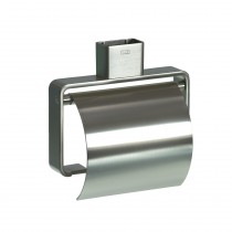 EMCO loft Papierhalter mit Deckel, Edelstahl-Optik, 050001600
