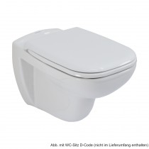 Duravit Wand-Tiefspül-WC D-Code 545 x 355 mm, weiss, 2535090000