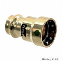 Viega Megapress Übergangsstück 1" x 28mm Pressanschluss, Rotguss