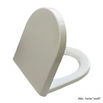 Pagette S3 WC-Sitz mit Steckbefestigung von oben, abnehmbar, weiß, 795680102