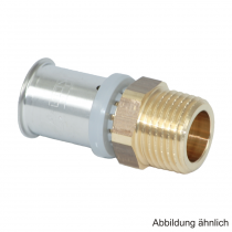 Roth RIS Übergangsnippel 14 mm x 1/2" AG, Messing