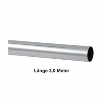 C-Stahl Systemrohr, blank, Länge 3,0m, 54 x 1,5 mm