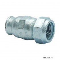 GEBO Verschraubung verzinkt Typ I, 1 1/2"