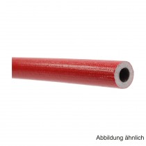 Isolierschlauch,PE-Weichschaum, 2m, ungeschlitzt&Schutzfolie,RD 22mm/Stärke 9mm