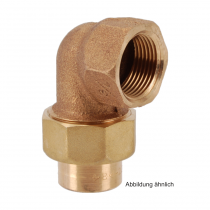 Lötfitting Rotguss Winkelverschr., konischd. mit 1 IG, Serie 4096G, 15 mm x 1/2"