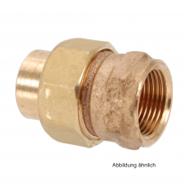 Lötfitting Rotguss Verschraubung konischd. mit 1 IG, Serie 4340G, 28 mm x 1"