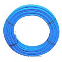Alpex F 50 PROFI Mehrschichtverbundrohr, Ring 50m mit Schutzrohr blau, 20 x 2mm