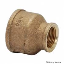 Rotguss Muffe, reduziert mit Innengewinden, Serie 3240, 3/4" x 1/2"