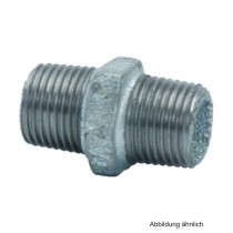 Doppelnippel verzinkt, Nr. 280, 1 1/4"