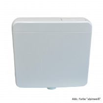 WC-Spülkasten 928/2V tiefhängend mit 2-Mengen-Spülung, alpinweiß