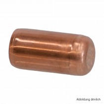 Viega Profipress Endverschlussstück Kupfer mit Einsteckende, Serie 2457, 22 mm