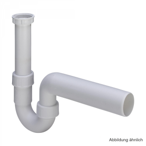 Viega Siphon für Spüle 1 1/2"G, DN 50, ohne Abwasserschlauchanschluss, 107888