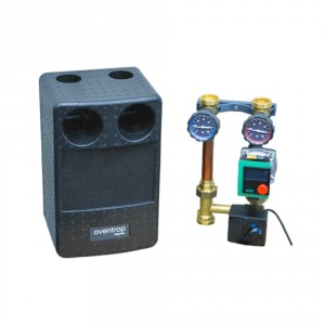 Oventrop Station Regumat M3-180 kurze Bauform DN25 mit Wilo PARA 25-180