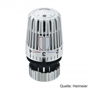 HEIMEIER Thermostat-Kopf K mit Direktanschluss für Vaillant-Ventile, weiß
