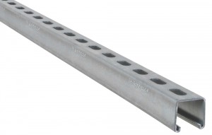 BIS RapidStrut Profilschiene BUP1000, gelocht, 41x41x2,5mm, 2000mm lang 