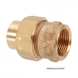 Lötfitting Rotguss Verschraubung konischd. mit 1 IG, Serie 4340G, 22 mm x 1"