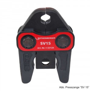 Rothenberger Pressbacke Standard System SV 15, 015212X