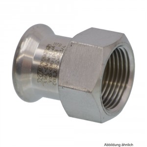 SEPPELFRICKE Edelstahl XPS270G, Übergangsmuffe I/IG mm, 22 x 3/4 mm