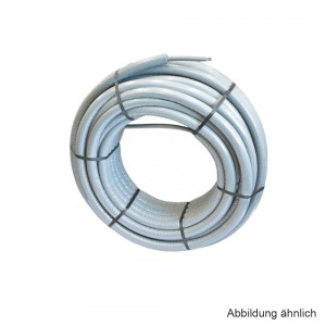 Viega Raxofix PE-Xc/AI/PE-Xc-Rohr 20 x 2,8mm in 13mm Wärmedämmung,grau, 50m Ring